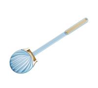 Toyvian Wall-mounted Long Handle Silicone Toilet Brush for Bathroom Cleaning Space-saving Compact Scrubber with Dry Storage Odor Resistant and Easy to Use Bathroom Cleaner in Blue
