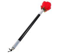 Toyvian Wand Flower Gimmick Comedy Props Gimmick Props Illusion Gimmick Trick Coin Stick to Rose Trick Stage Gimmick Rose Flower Wedding Rose Slider Game Trick Flowers Appearing Silk