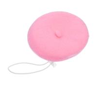 Toyvian Warm Pet Beret Hat for Small Dogs and Cats Breathable French Artist Beanie Cute Cartoon Style Christmas Costume Accessory Comfortable Fit