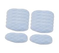 Toyvian Washable Leakproof Breastfeeding Pads Nursing Pads for Maternity 6-Layer Cotton Breathable Feeding Cushions Reusable Soft 30pcs Light Blue