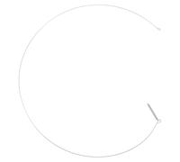Toyvian Washing Machine Door Seal Steel Wire Retaining Ring Spring Clamp for Front Load Washing Machine, Easy Installation and Secure Fit Washer Door Boot Ring Replacement