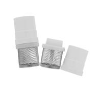 Toyvian Water Pump Inline Strainer Dn25 Pvc Water Pipe 1" 2pcs Stainless Steel Mesh Filter for Well Pump Filters Garden Irrigation