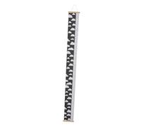 Toyvian Waterproof Canvas Wall Hanging Ruler for Kids Height Measurement Chart with Easy to Install Design, Simple and Modern Style Home Decoration Growth Chart