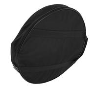 Toyvian Waterproof Cymbal Protective Bag 40x8cm Cross-body Gong Carrying Case Single-layer Instrument Storage with Pocket for Opera Small Gong Uk Use