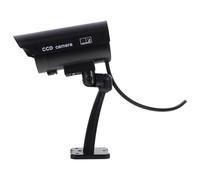 Toyvian Waterproof Dummy Cctv Camera High Simulation Decoy Security Camera with Easy Installation Abs Material for Outdoor Shops Security Monitoring