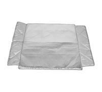 Toyvian Waterproof Magnetic Refrigerator Cover 70x70cm, Insulated Oxford Fabric Fridge Shelter with Aluminum Foil Layer for Ice Cream Freezers, Sunproof and Dustproof Protector