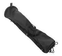 Toyvian Waterproof Oxford Cloth Walking Pole Bag Black Hiking Storage Pouch Camping Poles Multipurpose Organizer Suitable for Travel Outdoor Activities