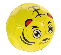 Toyvian Wear Resistant Cartoon Soccer Ball for Ergonomic Grip Vibrant Yellow Tiger Design Stimulates Motor Skills Easy to Clean Sports Ball for Exercise and Play
