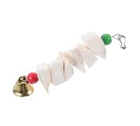 Toyvian Wear Resistant Cuttlebone Bird for Parrots Compact Chewing Plaything for Pet Birds Multi Functional Calcium Supplement for Small Pets Durable Design for Endless Fun