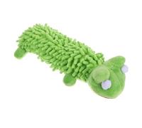 Toyvian Wear-resistant Plush Frog Molar for Dogs Squeaky Chewing Plaything for Puppies Educational Pet Plush to Reduce Boredom and Destructive Behavior Green Interactive Teething for Home