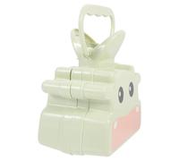 Toyvian Wear-resistant Portable Poop Picker for Pets with Handle and Garbage Bag Storage, Abs Material Cat Poop Scooper Suitable for Outdoor Use, Lightweight and Sturdy Pet Cleaning Tool