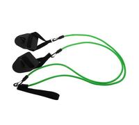 Toyvian Wear-resistant Swimming Paddles with Elastic Resistance Bands Dual-function Hand Grips for Pool and Land Training Arm Strength Exercise Equipment for Swim Technique Enhancement