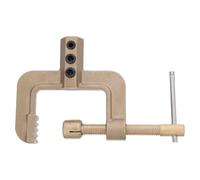 Toyvian Welding Ground Clamp and Sturdy Spring Structure for Electric Welder with Brass and Plastic Material, Thickened Contact Design Suitable Round Steel and Angle Steel in Home Use