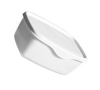 Toyvian Wet Tissue Storage Box with Dustproof Lid Compact Wipe Organizer Container for Home and Bathroom PP Material Minimalist Design for Desk and Cosmetic Storage