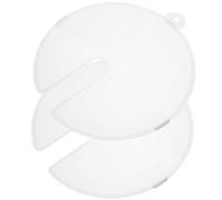 Toyvian Whisk Splash Guard 2Pcs Mixing Bowl Cover Lightweight Anti-Splash Lid Comfortable Grip for Daily Kitchen and Egg Beating