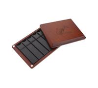 Toyvian Whistle Storage Box for Saxophone Clarinet Reed Case Hold up to Double-sided Storage Holder