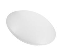 Toyvian White Acrylic Ceiling Fan Lamp Cover Replacement, 13.66 Inch Diameter, Round Mushroom Dome Shape, Fast Replacement, Resists Cracking, Modern Style for Residential Ceiling Fan Light
