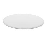 Toyvian White Ceiling Speaker Mesh Cover with Robust Protection and Optimal Sound Dispersion, Iron Material 23.5x23.5cm round Speaker Grill for Home Renovation Use