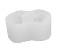 Toyvian White French Bulldog Cake Mold DIY Baking Mold for Mousse Cookies High-Temperature Resistant for Party Cake Decorating and Cookie Making
