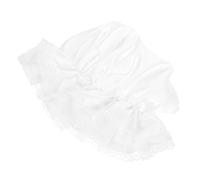 Toyvian White Lace Maid Hat Lightweight Compact Maid Headwear for Women Party Cosplay Role Play Costume Accessory Practical Design