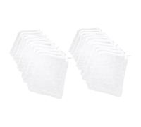 Toyvian White Mesh Filter Media Bags Set for Aquarium Fish Tank Durable Reusable Fine Mesh Net Bags for Canister Power Wet Dry Filters Multi Purpose Aquarium Cleaning Accessories
