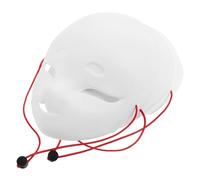 Toyvian White Paintable Animal Face Masks and Simple Design 3pcs with Creative DIY Potential Random Random Color for Halloween Cosplay Parties and School Craft Projects