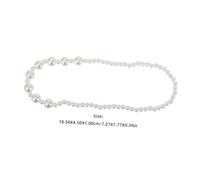 Toyvian Whitstable Pearl Girls Necklace Set Imitation Pearl Jewelry Boys and Girls Jewelry Set
