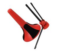 Toyvian Wind Instrument Accessories Trumpet Stand with Detachable Metal Legs Fabric Padded Folding Stand for Cornet