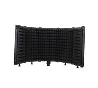 Toyvian Wind Screen Microphone Abs Material Foldable Design for Podcast Mic and Recording Microphone Featuring Mic Blowout Prevention Net and Filter