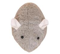 Toyvian Wind up Mouse Cat 10cm Grey Plush Spoof Mouse for Indoor Cats Interactive Chasing
