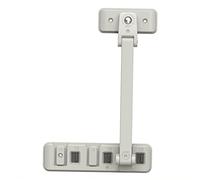 Toyvian Window Safety Lock Adjustable Child Proof Lock for Sliding Windows and Doors Easy Installation No Damage to Furniture for Toddlers