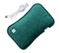 Toyvian Winter Electric Hand Warmer USB Powered Waterless Design Portable and Heat Pad for Home Office Libraries and Outdoor Use Adorable Appearance Green