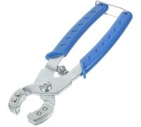 Toyvian Wire Cage Clip Pliers for Poultry Cage Fasten Tool Blue Plastic and Steel Manual Binding Plier for Farming Easy to Carry