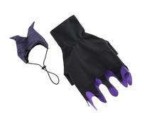 Toyvian Witch Style Puppy Costume of Wacky Halloween Dog Clothes Skin Friendly and Comfortable Pet Garment for Halloween Parties Birthdays and Family
