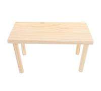 Toyvian Wood Hamster Table Hamster Platform Small Cage Platform Wood Playground Ferret Cage Accessories Exploring Chinchilla Activity Playground Small