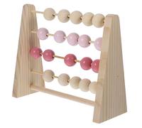 Toyvian Wooden Abacus for Boys and Girls Creative Counting Toy for Early Math Learning Montessori Style Material Boys and Girls Educational Play