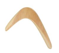 Toyvian Wooden Boomerang for Outdoor Sports Easy to Throw Returning Flying for Boys and Beginners
