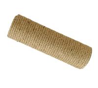 Toyvian Wooden Cat Scratching Post 7Cm Diameter 35Cm Length with Natural Hemp Rope Small Floor Scratcher for Kittens and Indoor Cats for Daily Use