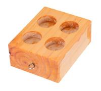 Toyvian Wooden Friction Block for Physics Experiments Inclined Plane Slider Classroom Mechanics Lab Tool DIY Friction Block Compatible with Dynamics Tests Educational Science Accessory
