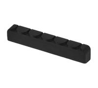 Toyvian Wooden Guitar Neck Nut Ebony Saddle for Classical Guitar Accessories for String Supporting and Replacement