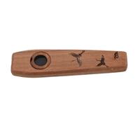 Toyvian Wooden Kazoo Classic Wood Kazoo for Music Accompaniment Musical Wind Instrument Easy to Play Mouth Musical Instrument for Adults and Boys and Girls Ukulele Guitar Partner