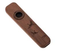 Toyvian Wooden Kazoo Musical Instrument Reliable Ukulele Guitar Partner Kazoo Easy to Play and Portable Compact Design for Adults and Musicians for Performances and Events
