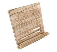Toyvian Wooden Portable Music Stand Recipe Book Holder Table Top Easel Sheet Music Holder Musical Score Rack Sturdy Solid Wood Construction Foldable for