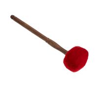 Toyvian Wooden Singing Bowl Mallet Felt Stick Lightweight Easy to Hold Small Buddha Sound Bowl Striker for Sauna and Meditation