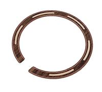 Toyvian Wooden Sound Hole Rosette Guitar Inlay Sticker for Acoustic Classical Guitars Light Brown Maple Rosewood Design Precision Production and Lightweight Decoration 5.31X5.31X0.00 Inch