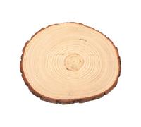 Toyvian Wooden Stepping Stones Rustic Circular Pine Path Pavers | Textured Antislip Surface, Safe Footing in Rain, for Decks, Yards, River Rocks and Soil