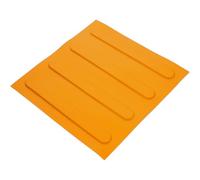 Toyvian Yellow PVC Blind Brick for Pathway and Sidewalk, Wear-Resistant and Easy to Operate Tactile Paving Board Designed for Blind People Floor Guidance and Safety