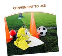 Toyvian Yellow Resistance Training Parachute for Running Portable Sports Accessory to Boost Explosive Power and Sprint Speed Running Equipment for Soccer and Athletic Conditioning