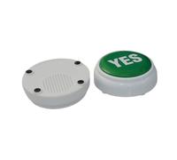 Toyvian Yes Game Answer Electronic Responder Button Digital Responder with No Battery Required for Games and Competitions Creative Response Buzzers