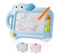 Toyvii Magnetic Drawing Board, Large Magnetic Drawing Pad for Toddlers Kids' Doodle Scribble Boards Toys Magic Magnet Drawing Board for 3+ Year Old Birthday Gifts for Boys Baby(Blue-B)